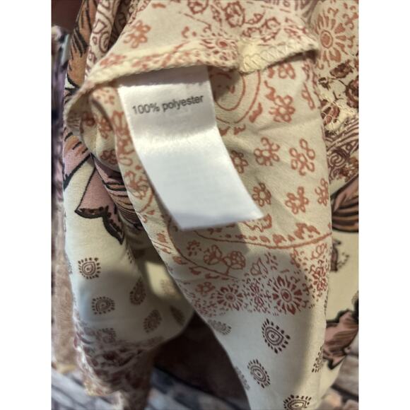 Purple Maurice’s Semi Sheer Blouse Sleeveless Women’s Size Medium - Picture 4 of 5